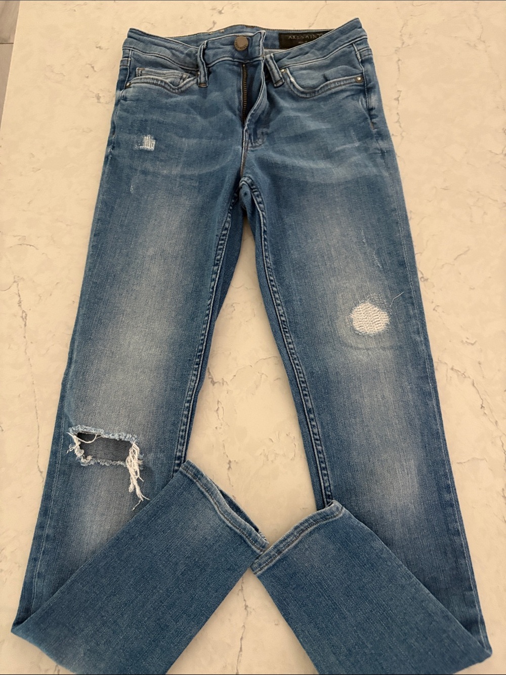 All Saints Skinny Jeans. Size 25.